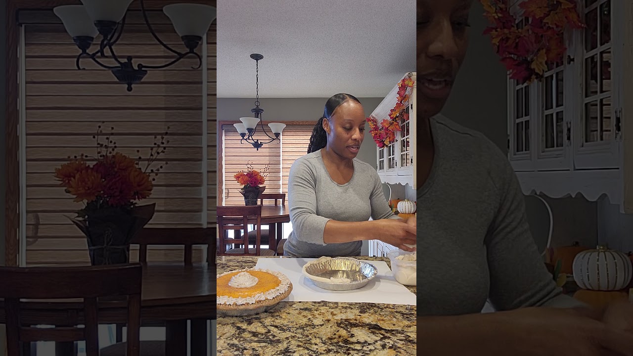 Diy faux pumpkin pie