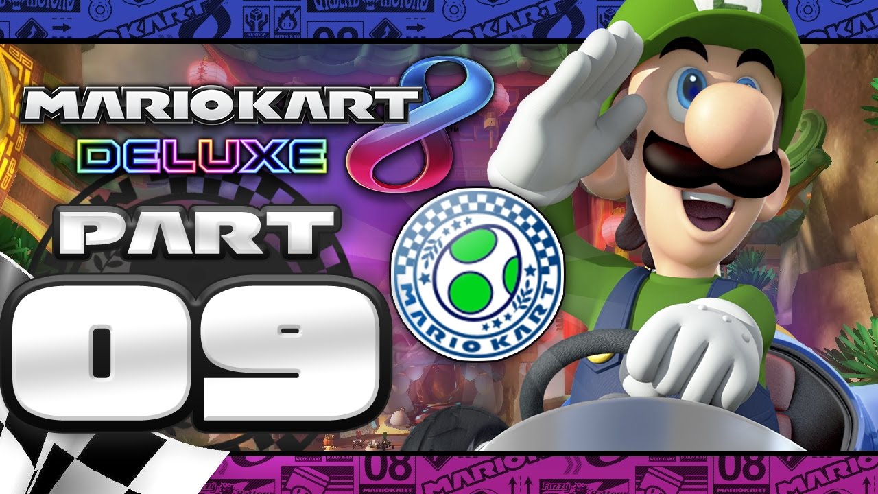 Mario Kart 8 Deluxe: Egg Cup - 200cc w/FACECAM (3 players)