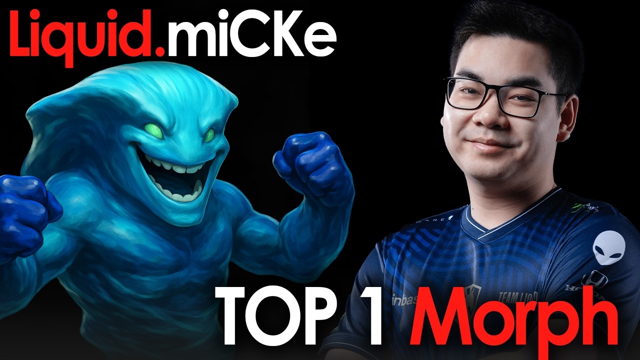 Top 1 Morphling &ndash; Liquid.miCKe Morphling Gameplay | Immortal Rank | 7.40c Dota 2