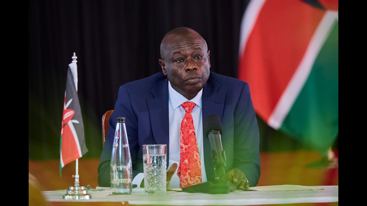 LIVE: DP RIGATHI GACHAGUA ADDRESSES THE NATION