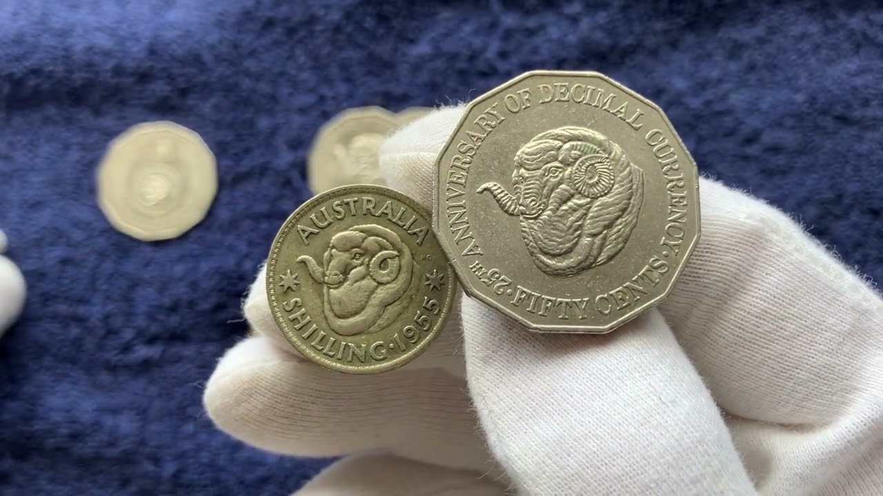 Памятные монеты номиналом 50 центов: «Бараны» 🐏