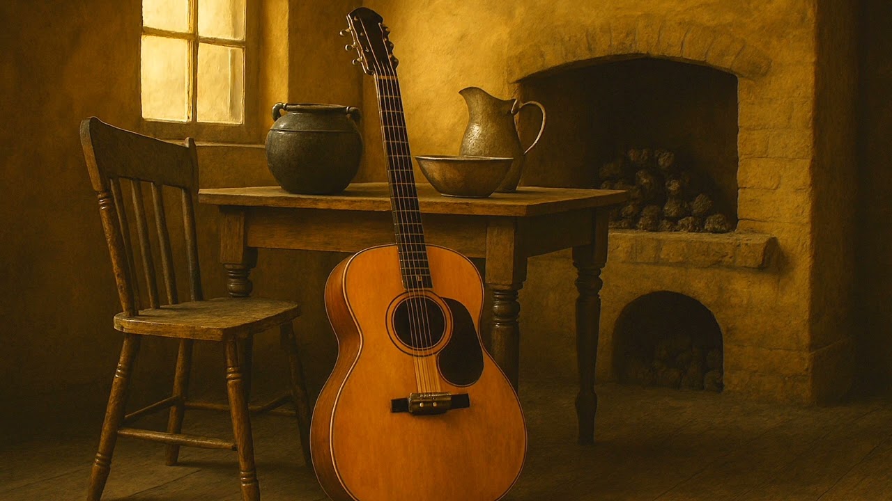 Soulful Acoustic Blues Guitar Instrumental | Fingerstyle Blues Guitar Music