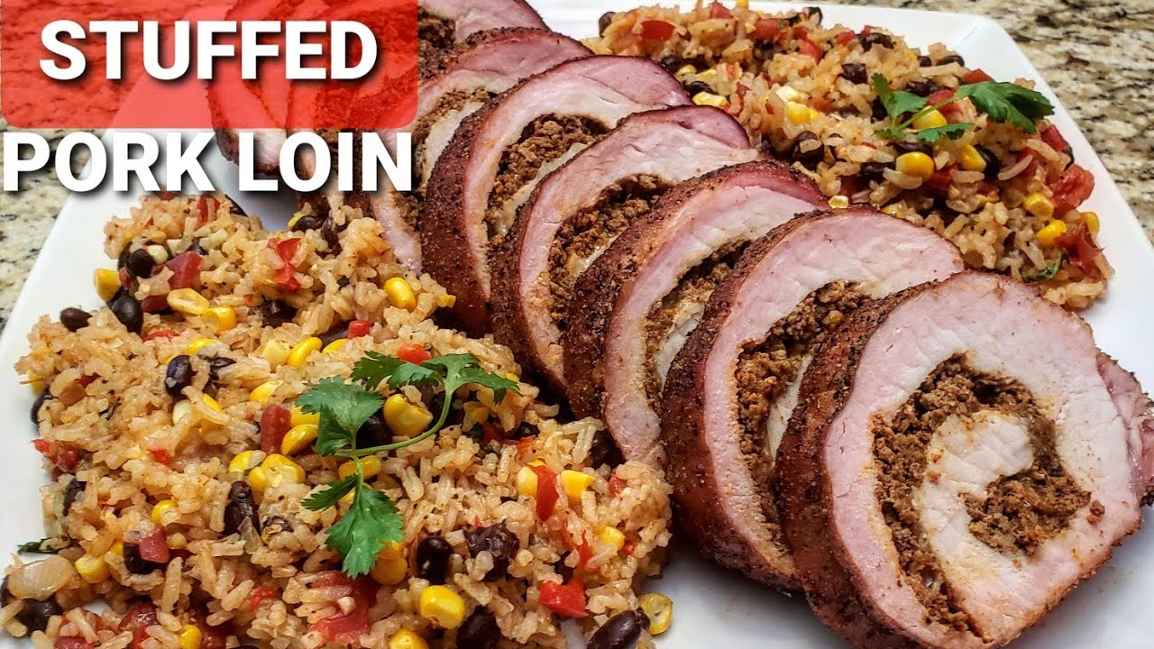 Pork Loin Recipe - Chorizo Stuffed Pork Loin