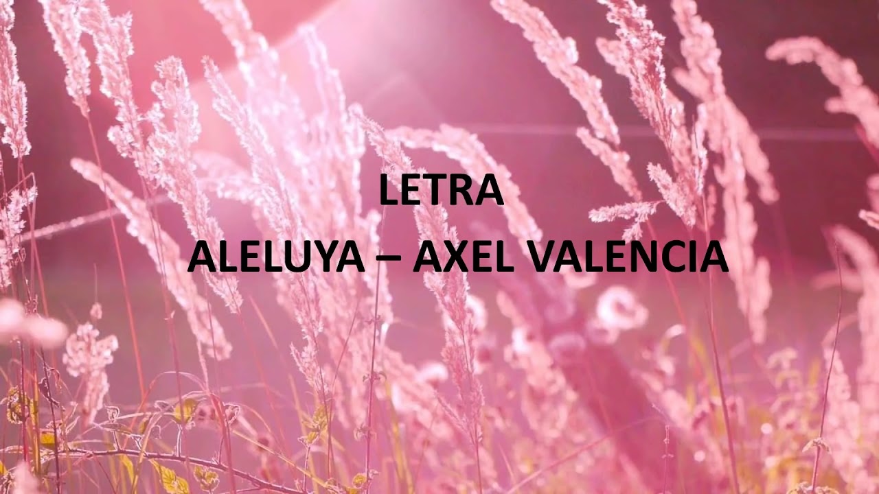Aleluya canci&oacute;n para bodas