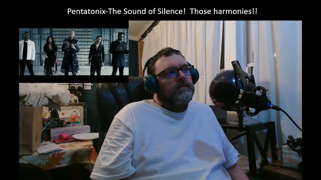 First time reaction to Pentatonix-Sound of Silence!