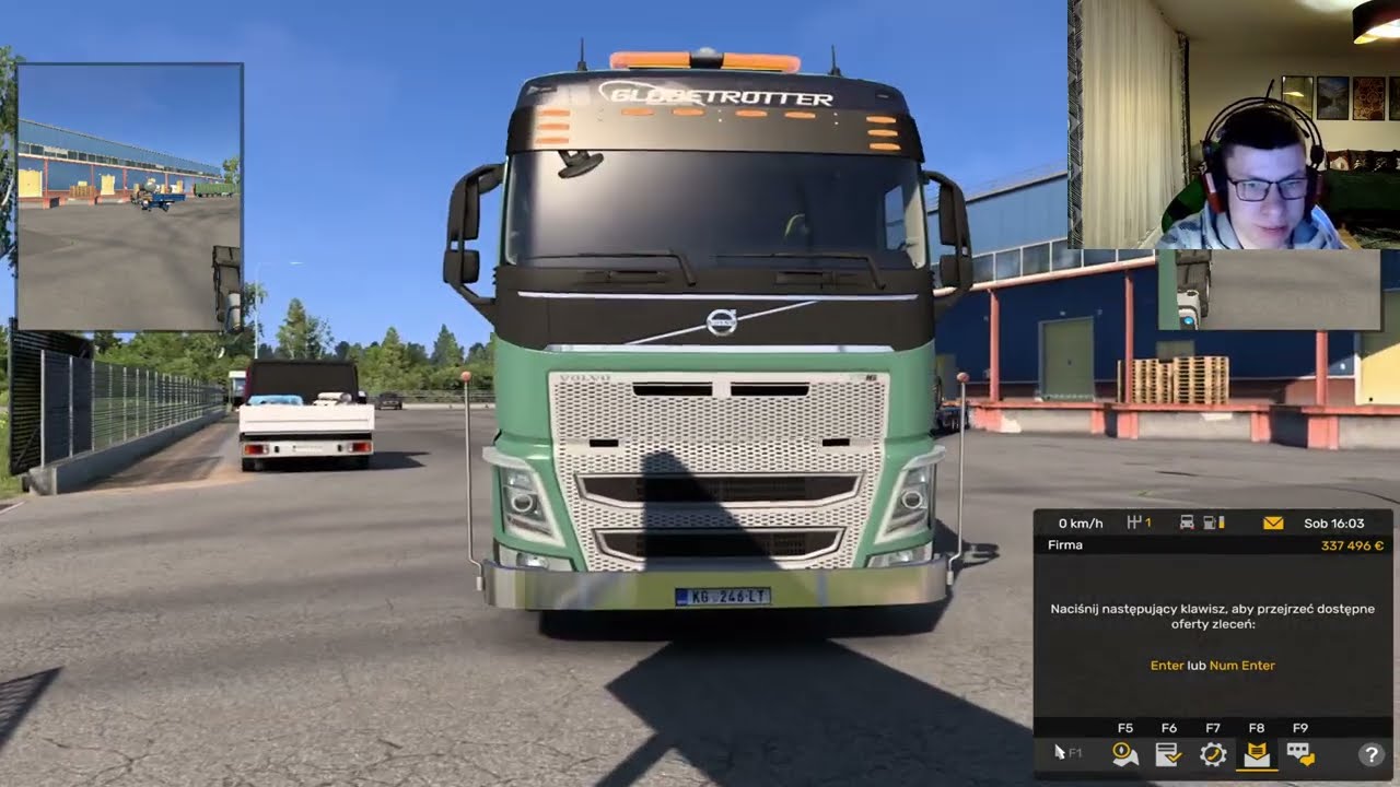 I jest Euro Truck Simulator 2 [Kajaani] [Mikkeli] [FINLANDIA]