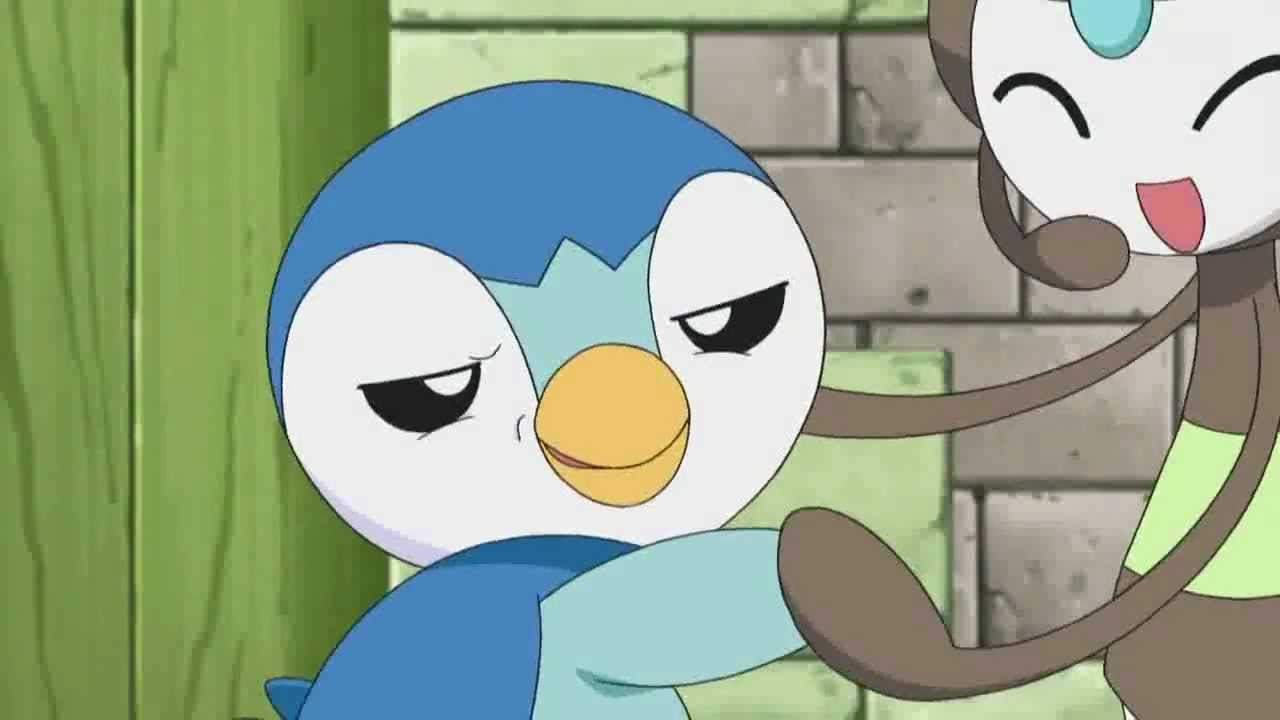 Pok&eacute;mon Piplup & Oshawott Funny Moment