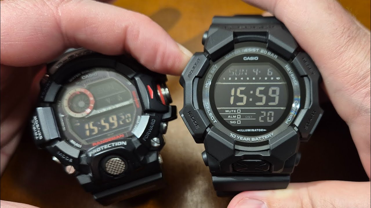 Casio G-Shock GD-010-1A1ER - ustawienia zegarka [PL]