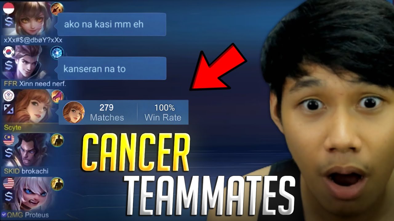 MY CANCER TEAMMATES PICKED 4 MARKSMAN IN THIS GAME 😭