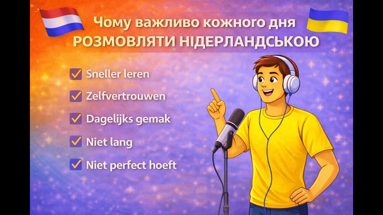 Чому важливо щодня розмовляти нідерландською - Waarom elke dag Nederlands spreken zo belangrijk is