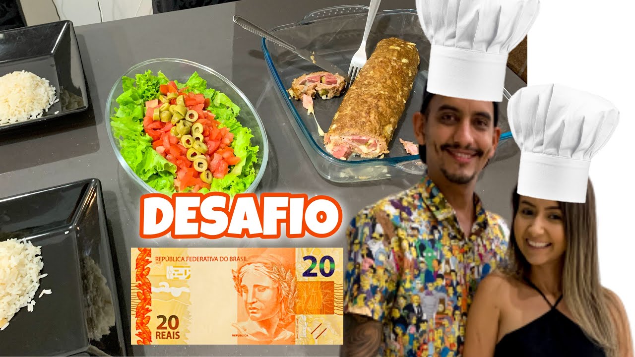 DESAFIO JANTAR COM MENOS 20 REAIS