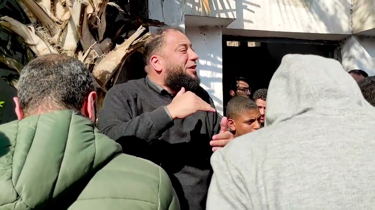 كلمة د حازم شومان على قبر والد الدكتور محمد جلال العدل