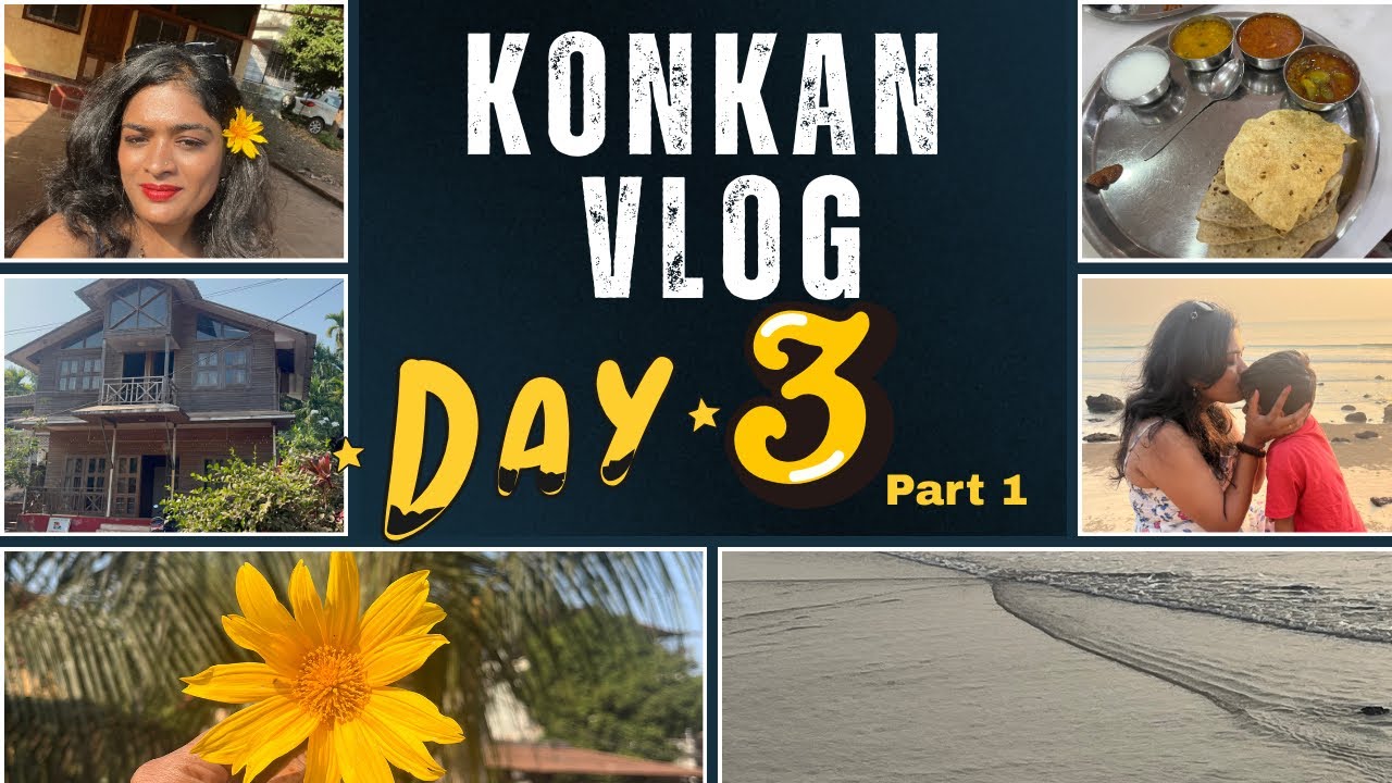 The Most Beautiful Coastal Drive in India! 🌊 | Guhagar to Ganpatipule | Day 3 part 1