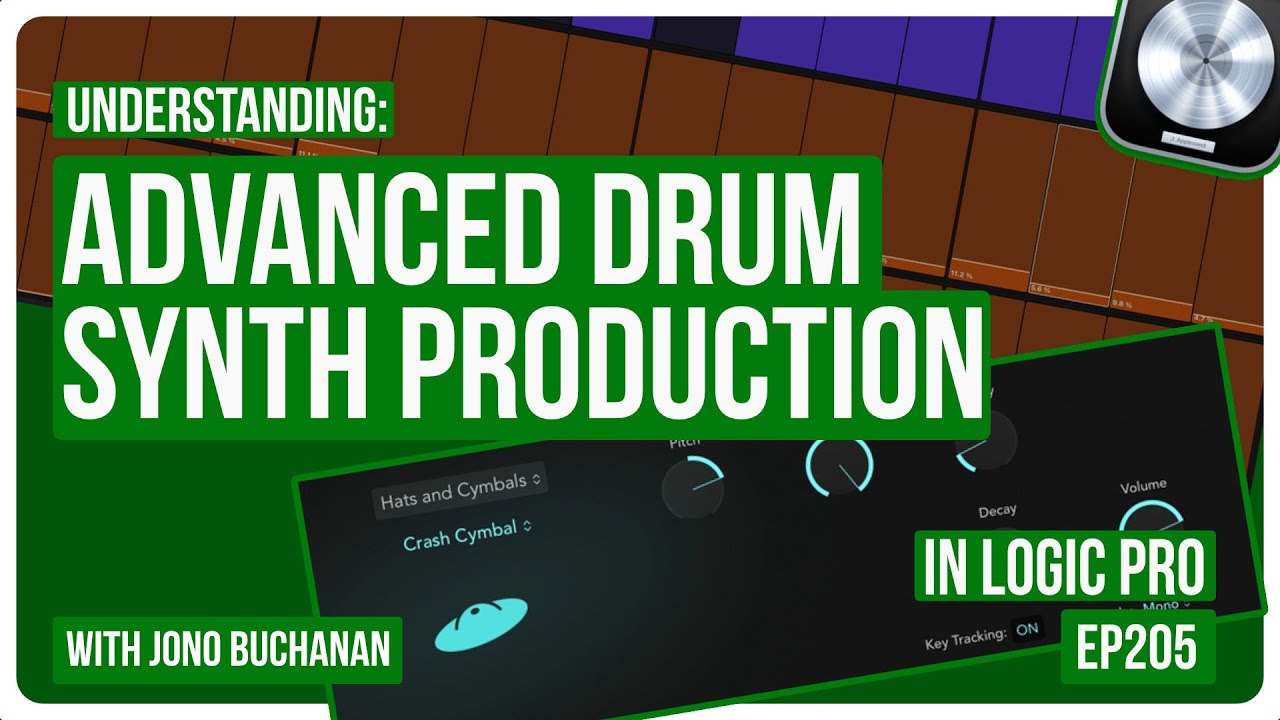Logic Pro: Понимание продвинутых методов создания драм-синтезаторов