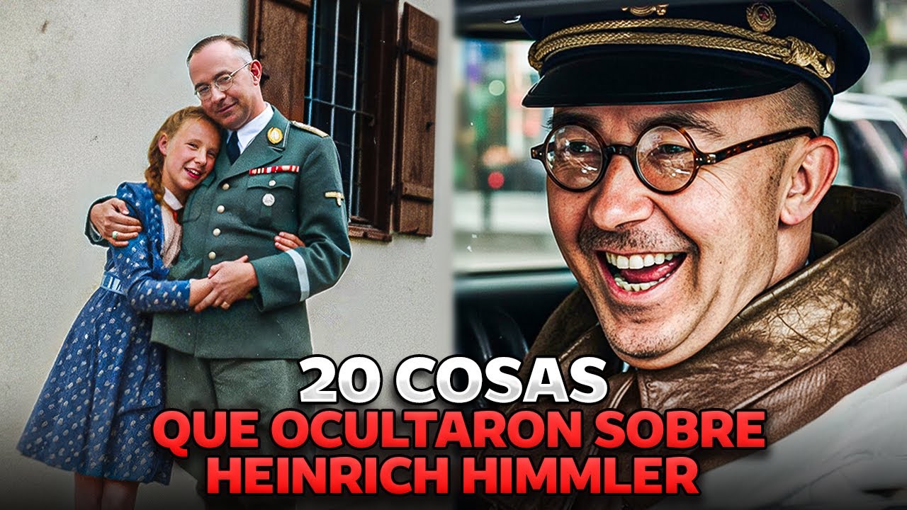 ¡20 Verdades Brutales Sobre Heinrich Himmler Que Intentaron Borrar De La Historia!