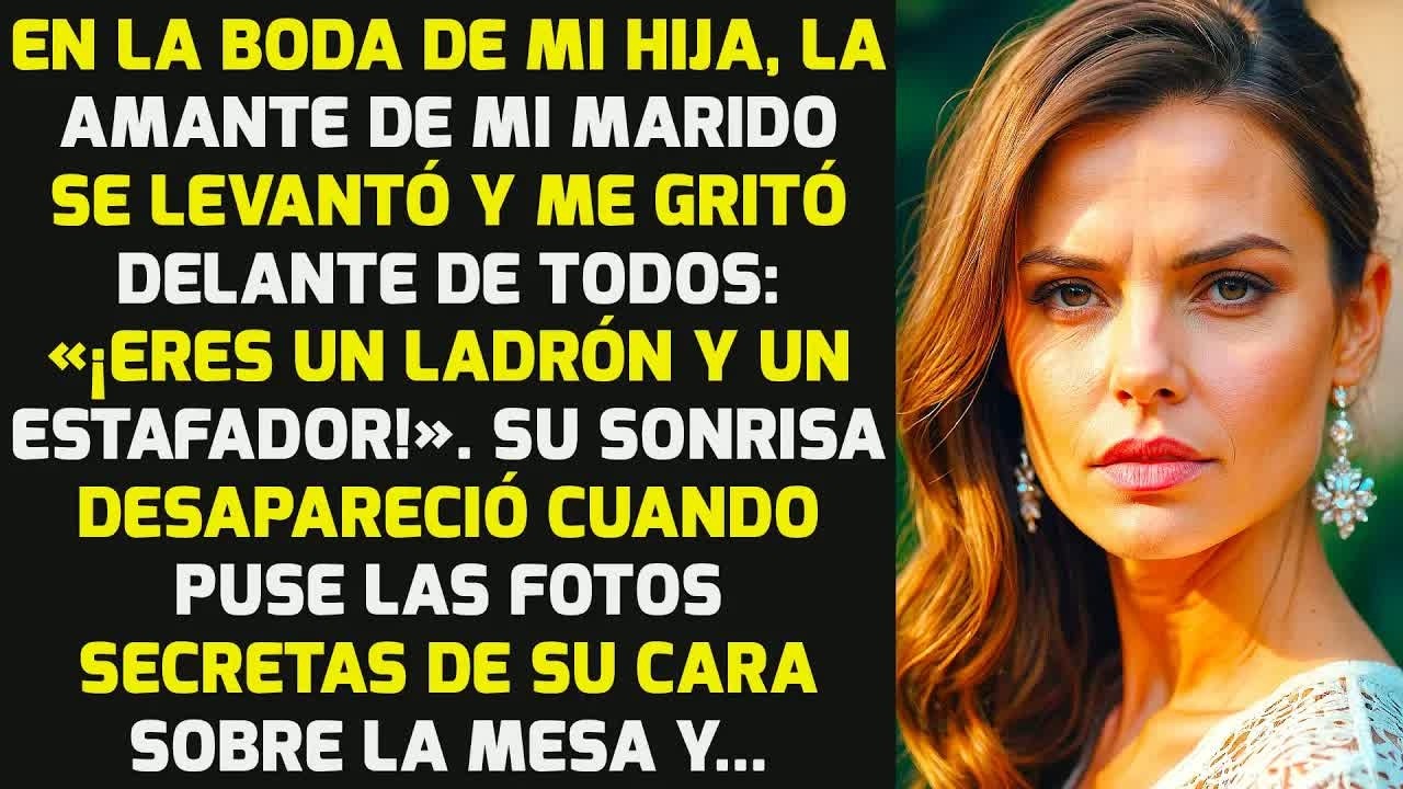 En La Boda De Mi Hija, La Amante De Mi Marido Me Gritó: «¡Eres Un Ladrón!» Y... | HISTORIAS LA VIDA