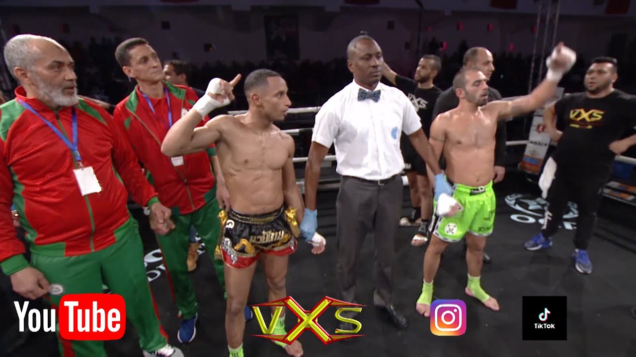 Giovanni GROSS vs Hissam BOUGADIR By #VXS #World_Championship #WAKO #laâyoune