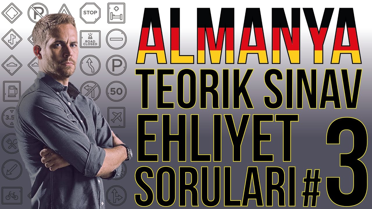 Almanya Ehliyet Soruları Türkçe 2025 3. Bölüm