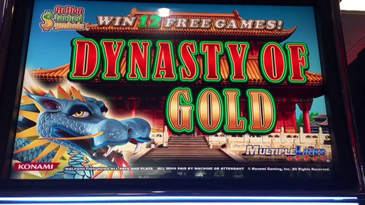 ~ FREE SPINS BONUS ~  Dynasty of Gold Slot Machine ~Expanding WILDS!