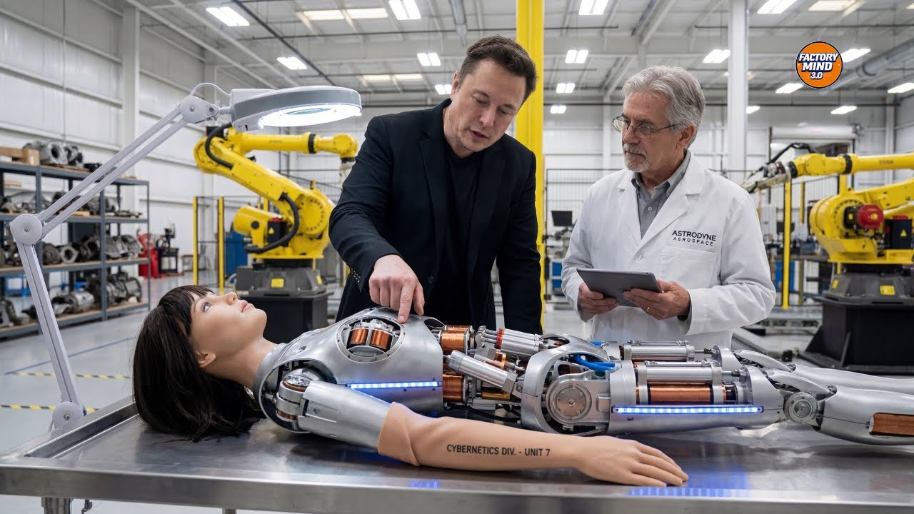 Inside Tesla’s Secret Optimus Robot Factory: From Metal Frame to AI-Powered Humanoid (Full Process)