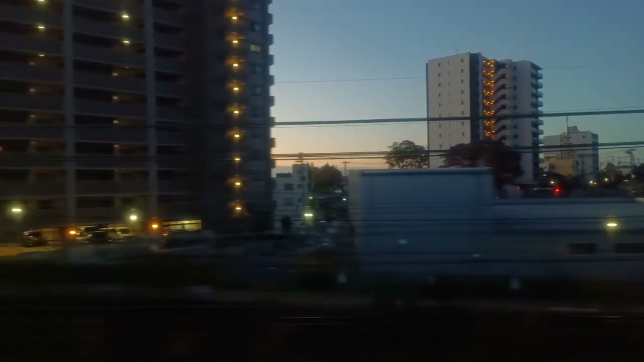 2025年11月22日「我孫子～成田」JR成田線我孫子支線からの右側車窓(無編集)