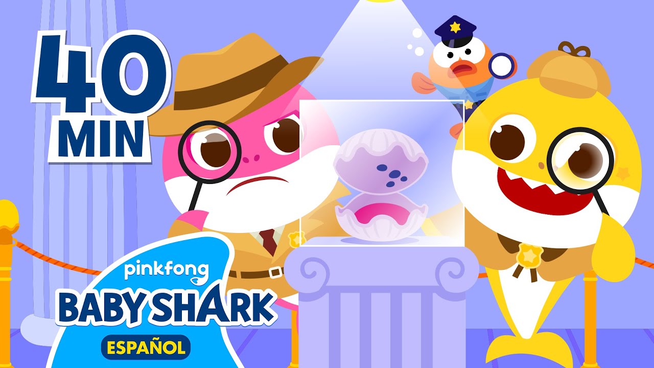 ¡Busquemos y Atrapemos al ladrón con Tiburón Bebé!🔎 | Mix | Música Infantil | Baby Shark en español