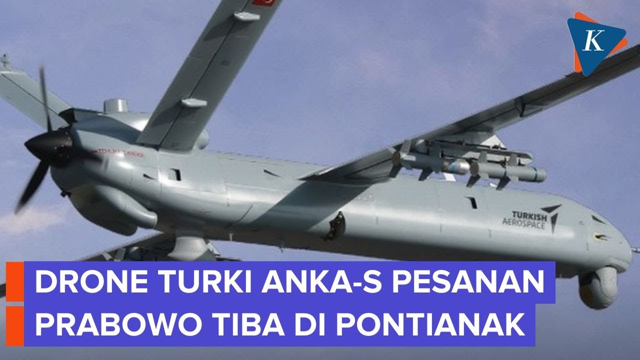 Tiba di Pontianak, Drone Anka-S Langsung Uji Coba