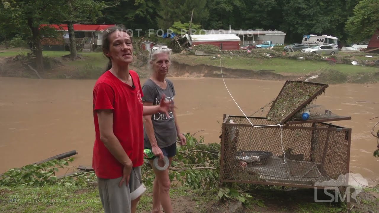 07-29-2022 Rowdy, KY - Flood Victims receive supplies thanks to a Fishing Pole