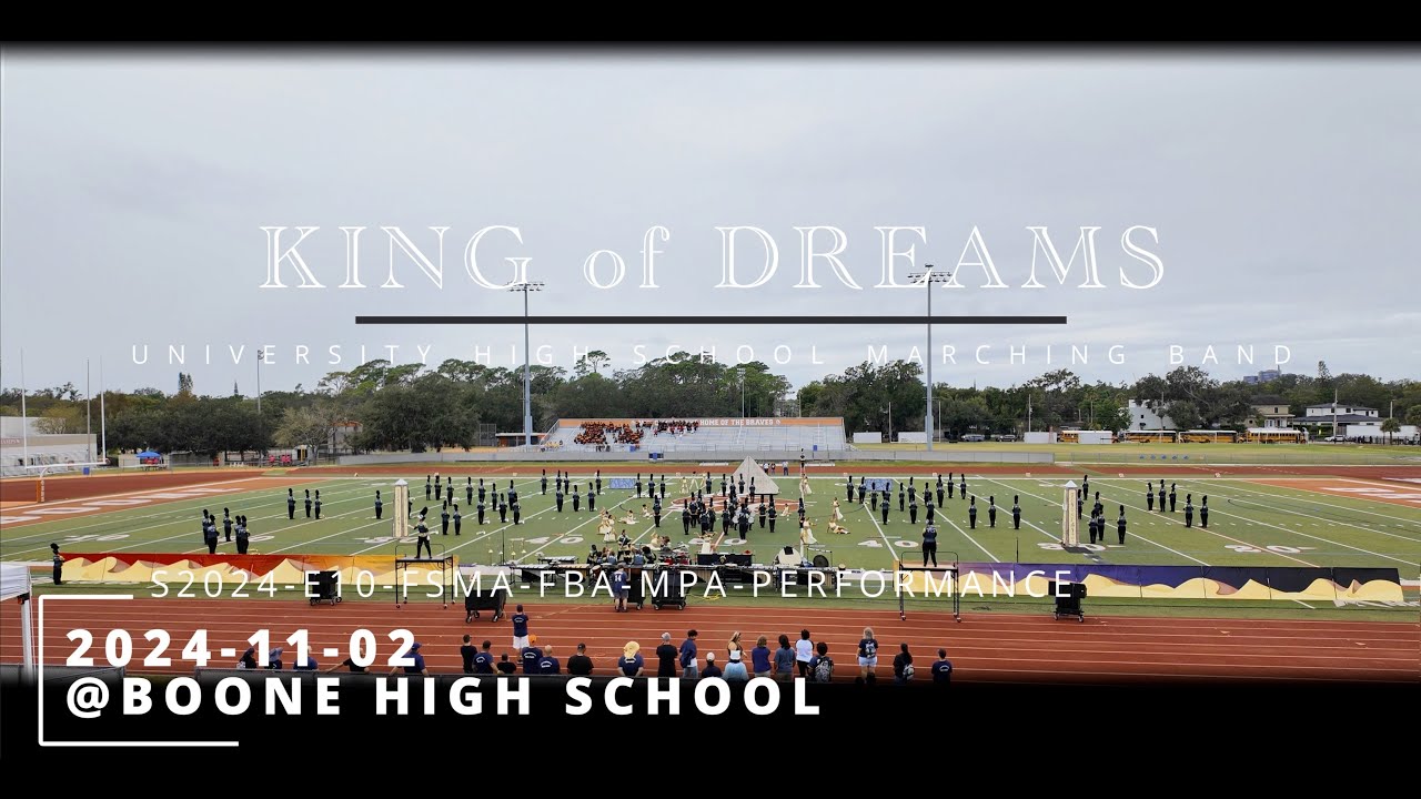 S24-E10- 2024-11-02 - MPA - OSMO - University High School Marching Band