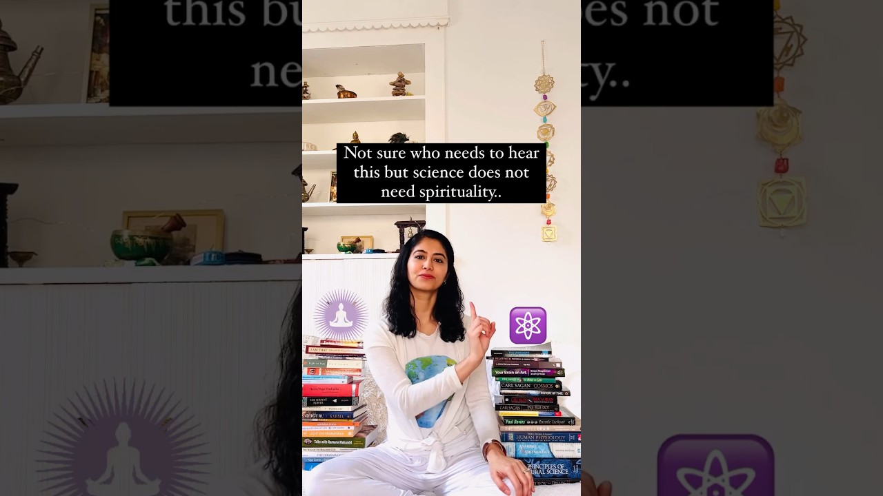 Science and Spirituality provides meaning to life. #scienceandspirituality #yoga #gyan