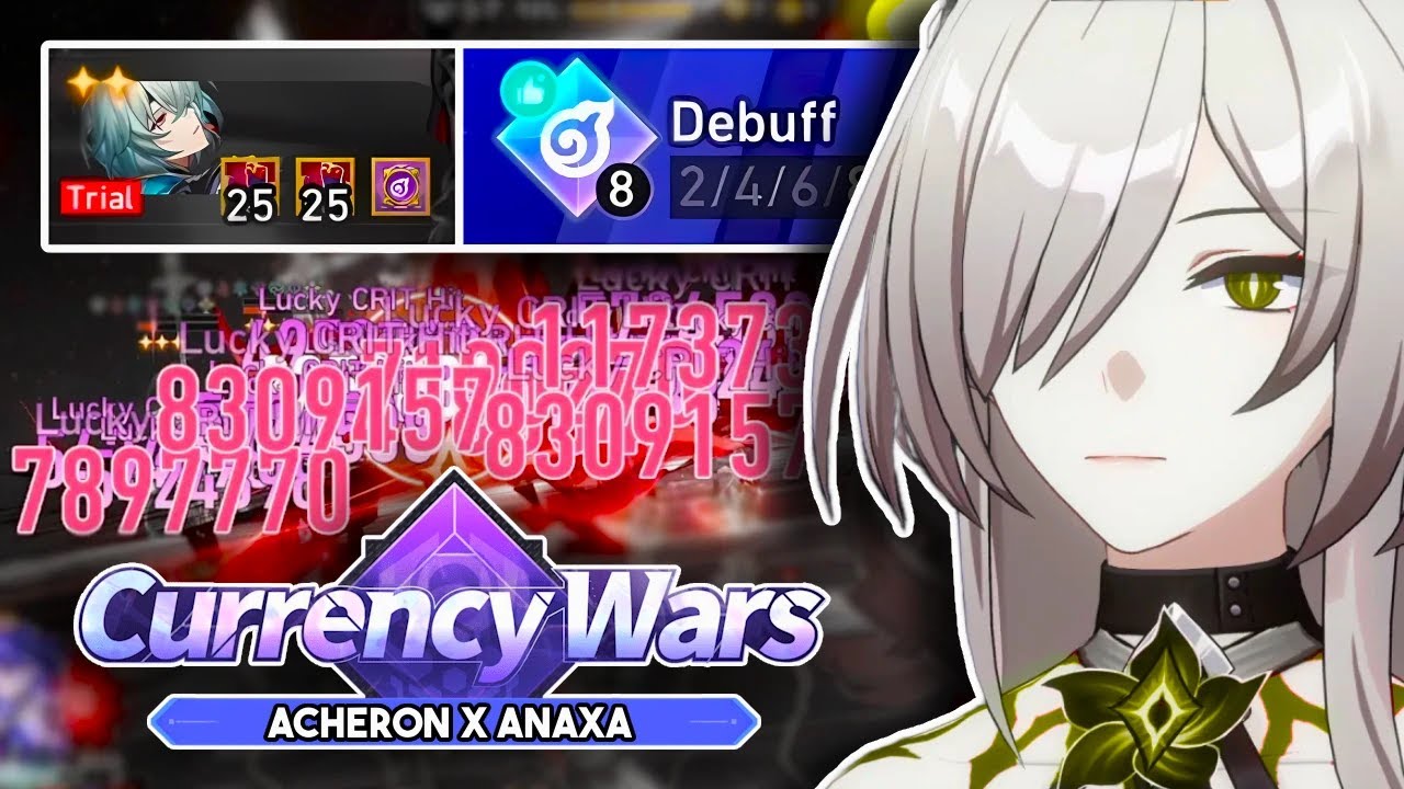 Anaxa Makes Acheron UNSTOPPABLE | Currency Wars Wealth Creator Full Run | Honkai: Star Rail