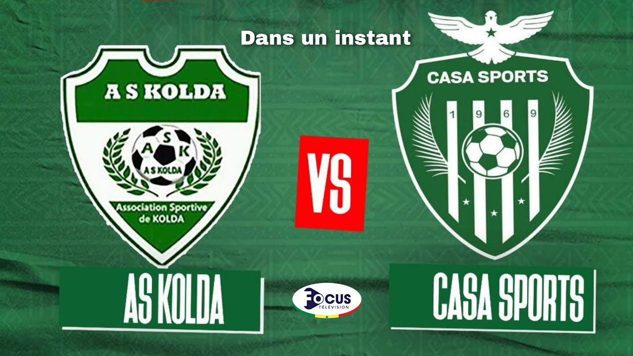 AS KOLDA vs CASA SPORT en direct du stade régional de kolda