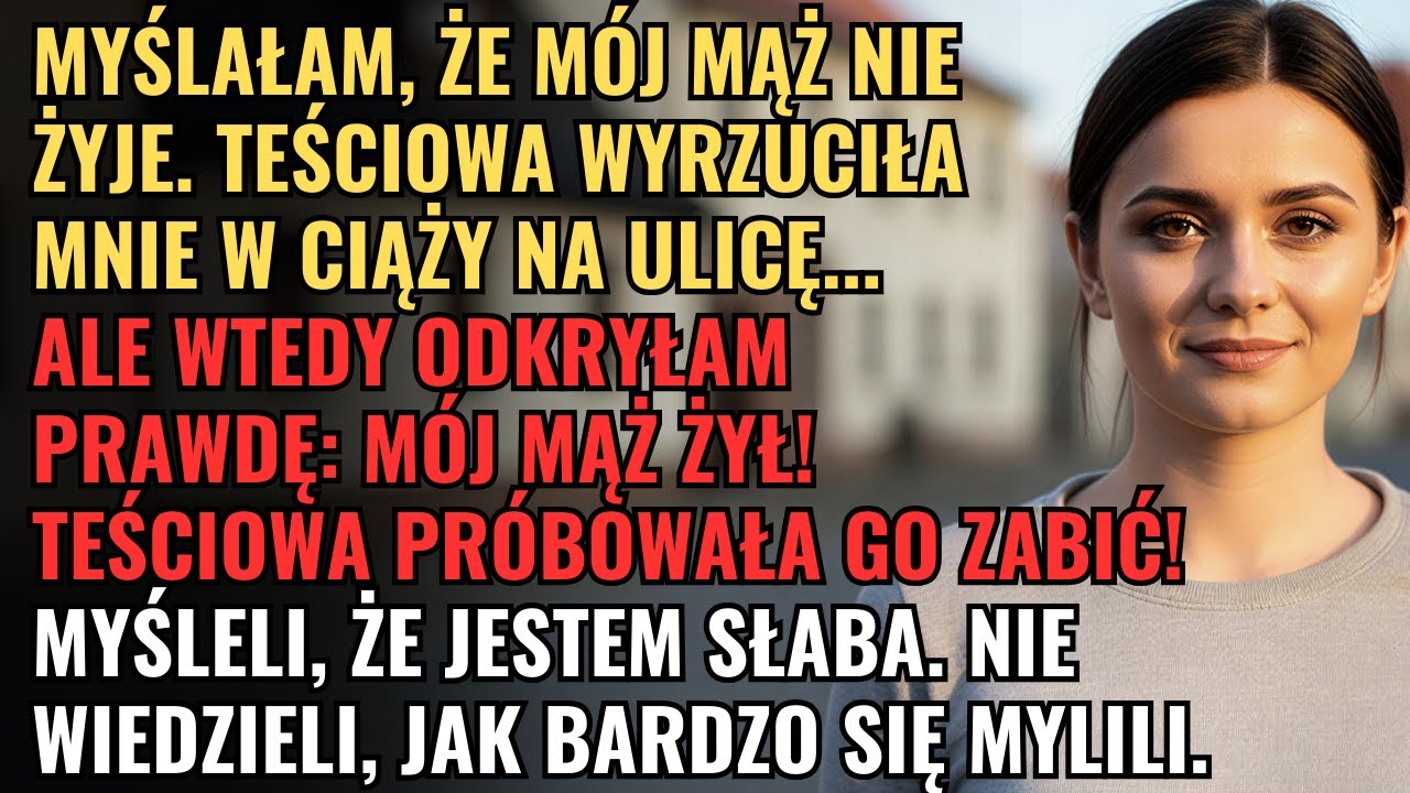 Teściowa Wyrzuciła Mnie W Ciąży Na Ulicę 💔 . Nie Wiedziała, Że Odkryję Jej MROCZNY SEKRET! 🕵️