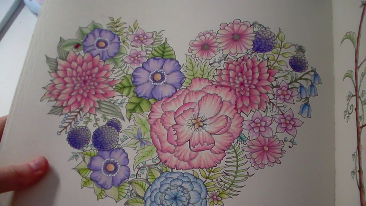 World of Flowers Colouring Book: 40% Completed!