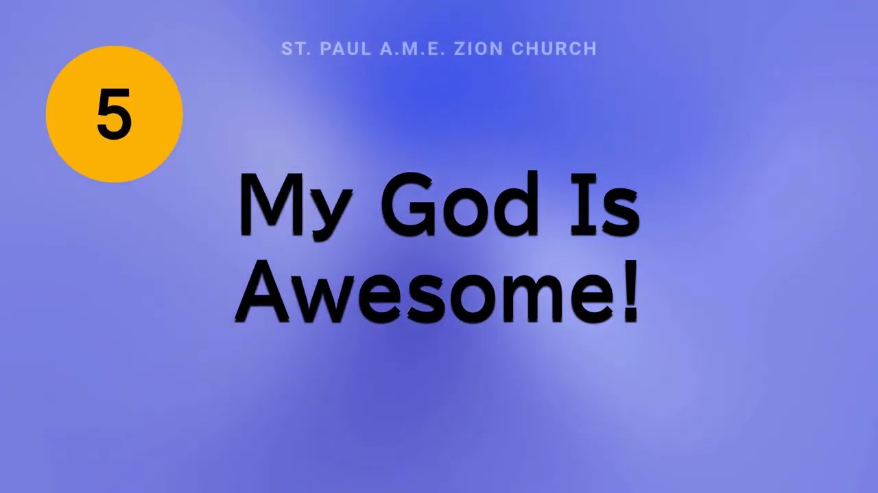 Awesome (Instrumental) with Lyrics - Charles Jenkins & Fellowship Chicago