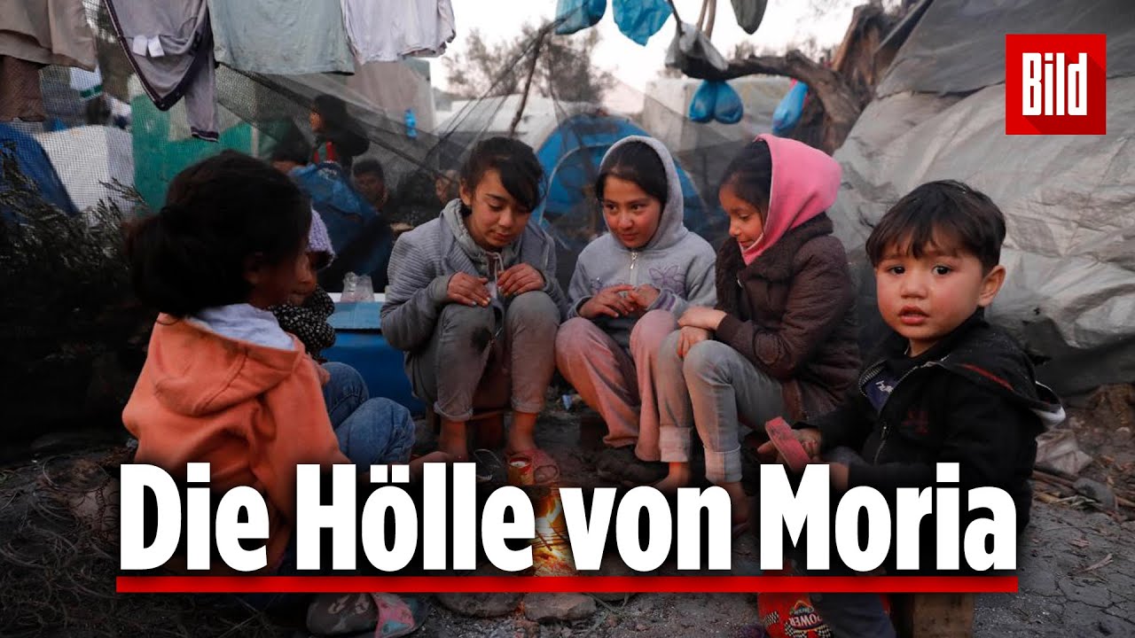Dutzende gefl&uuml;chtete Kinder sind ihrem Schicksal &uuml;berlassen, ohne medizinische Hilfe | Moria Camp