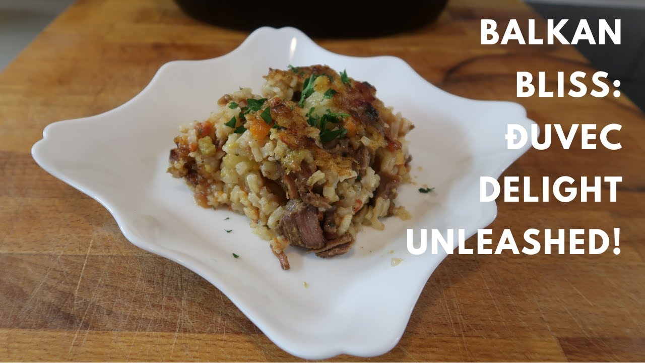🌶️ Savor the Balkan Flavors: Homemade Đuvec Delight! 🍲