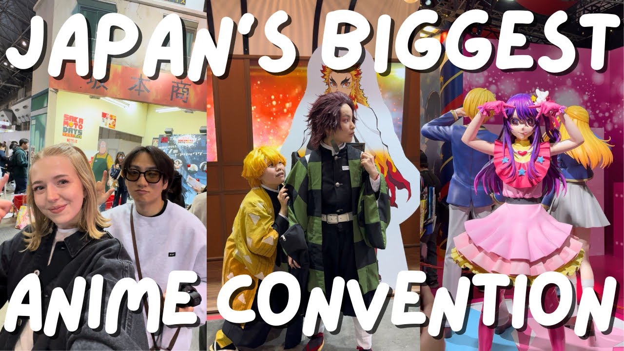 VISITING JAPAN'S BIGGEST ANIME CONVENTION!! (AnimeJapan 2025 Vlog)
