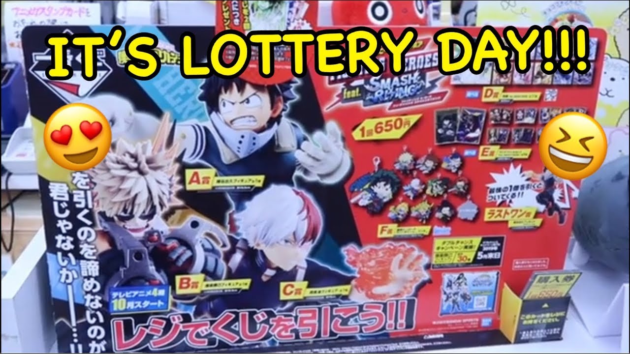 IT'S LOTTERY DAY!!!