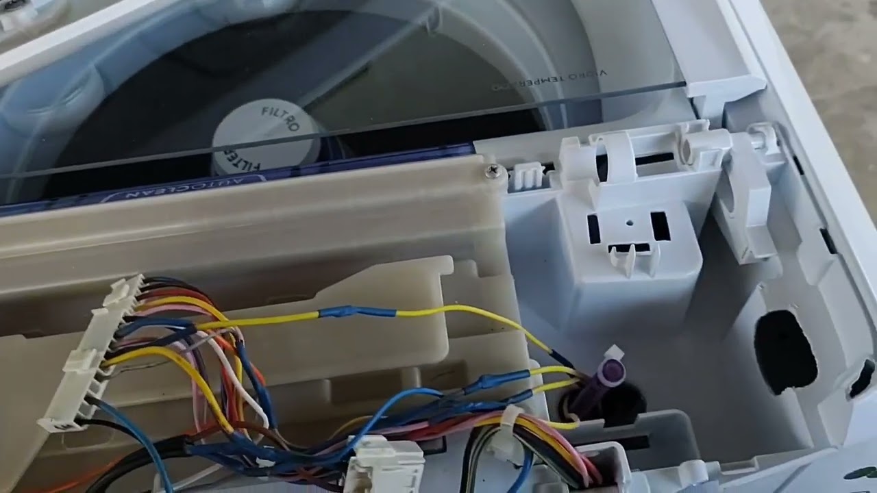 DICAS COMO CONSERTAR CHICOTE DA LAVADORA ELECTROLUX 12KG, DANIFICADO POR RATOS. 🐭