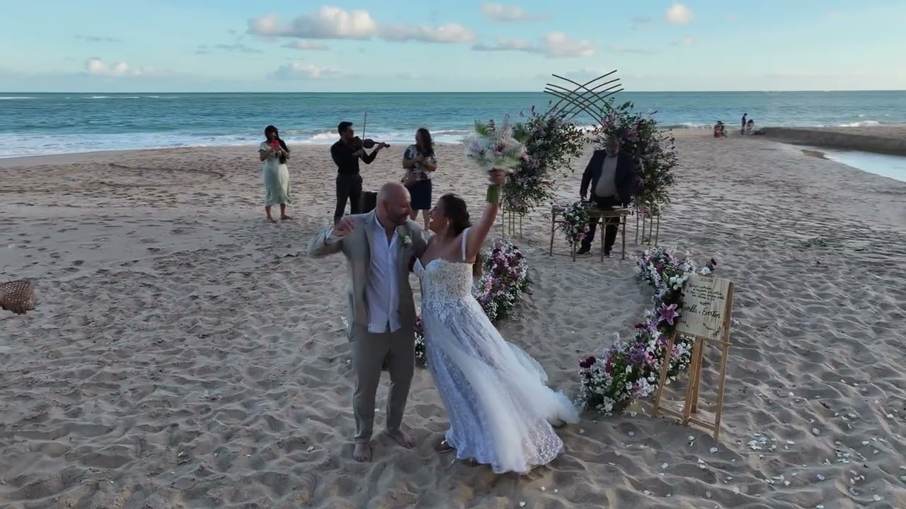 Casamento na praia de Guaxuma Maceió-Al
