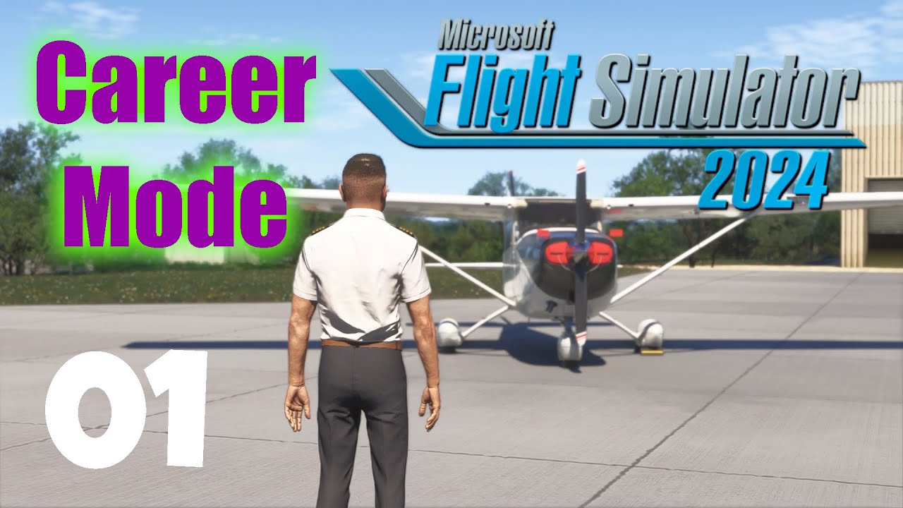 Flight Sim 2024: 01 Ferry Flight