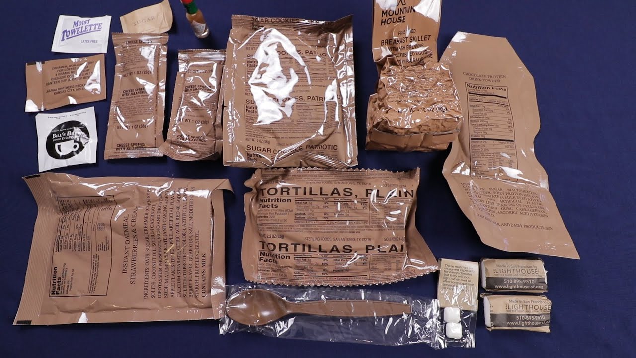 US MRE MCW Review Menu 12 Breakfast Skillet