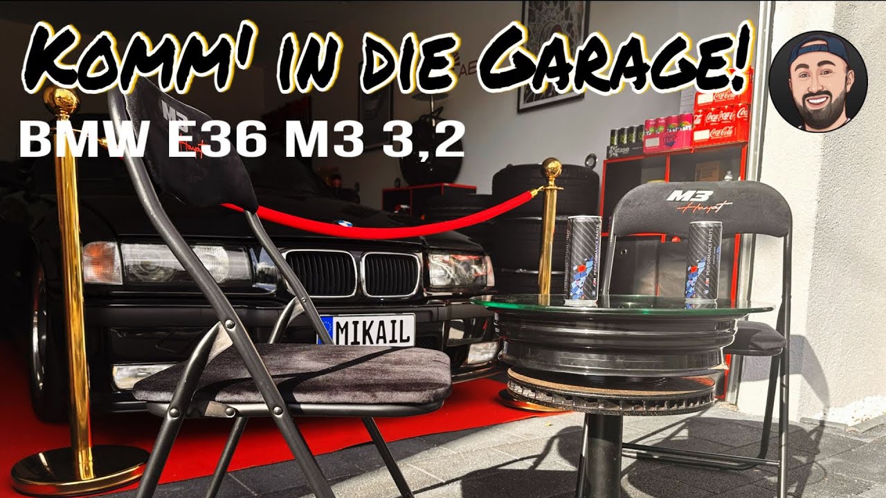 Komm in die Garage #1 – Mein BMW E36 M3 3.2 Cabrio in Cosmosschwarz | Der Start