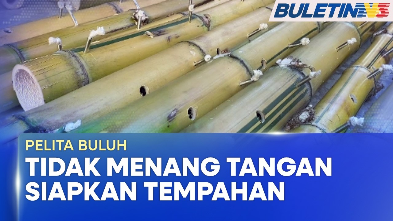 MENJELANG AIDILFITRI | Pelita Buluh Kuning Meriahkan Malam Tujuh Likur (BU)