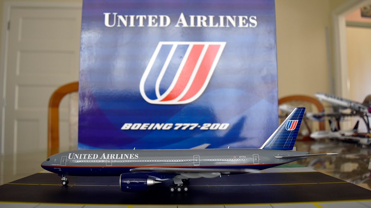 JC Wings 1:200 United Airlines 777-200 