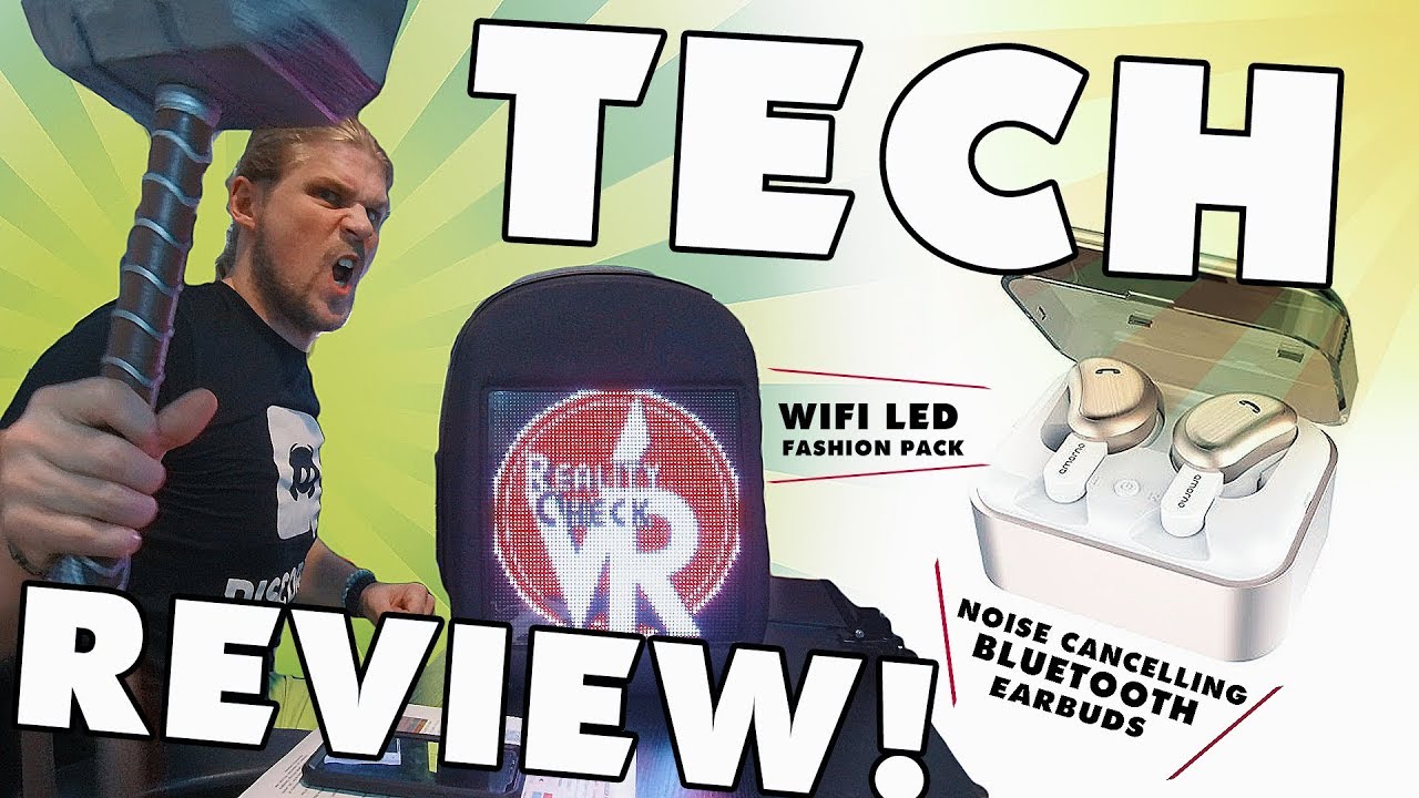BETTER THAN APPLE AIRPODS? 🎧 + Smart LED Wifi Backpack Review!