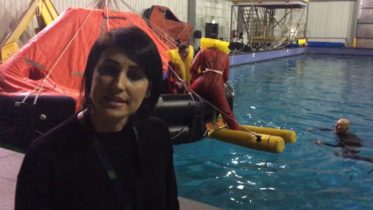 Aviation Cabin Crew - Students take the plunge
