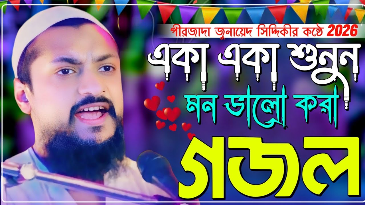 জুনায়েদ সিদ্দিকীর ভাইরাল গজল┇junaid siddiqui jalsa┇জুনায়েদ সিদ্দিকীওয়াজ┇junaid siddiqui naat