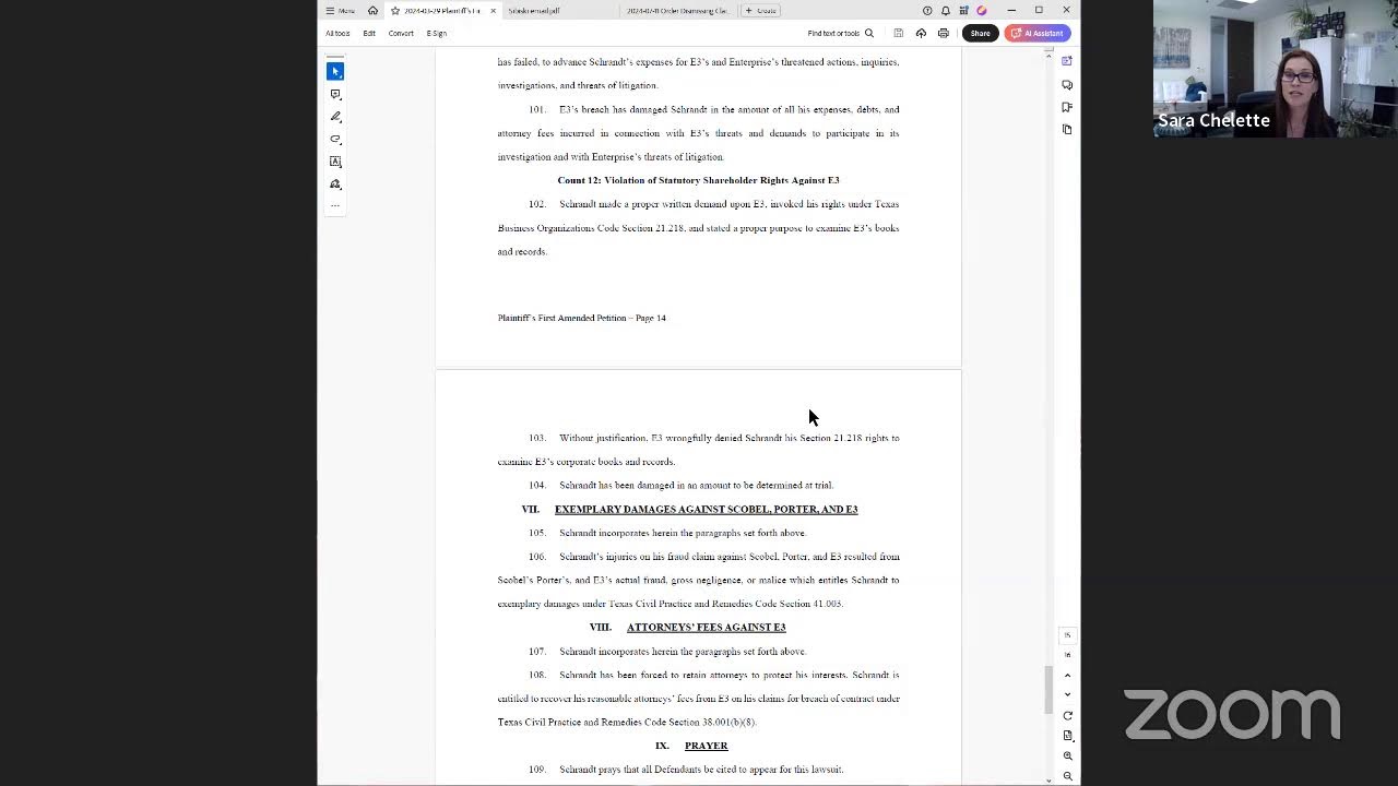 91a Motion to Dismiss re fraud etc.